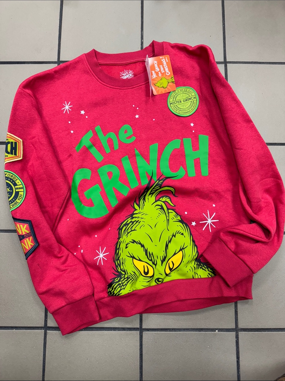Carter's The Grinch Graphic Crewneck - Red & Green
